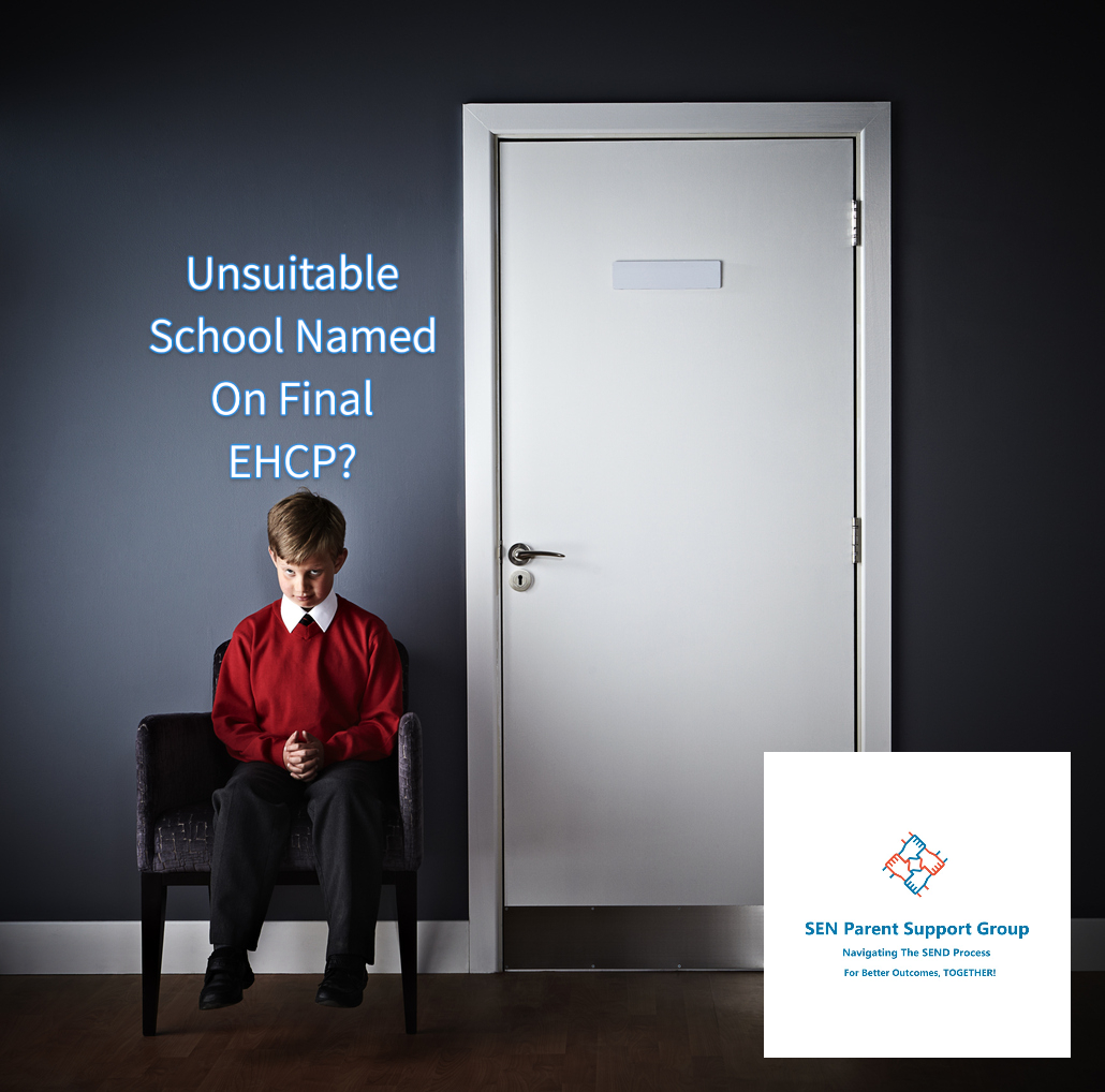 No CYP Should Be Without Education – When  A LA Has Named A Unsuitable School In The EHCP.