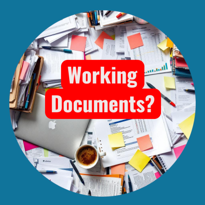 Working Document’s – HELP!!!!